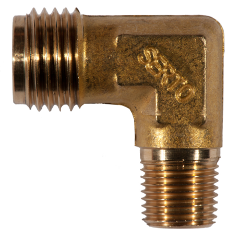 11131200 Male adaptor elbow union (G) Serto Elbow adaptor fittings/unions