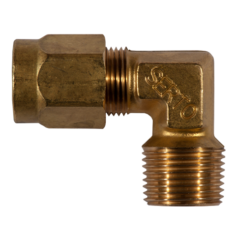 12085100 Male adaptor elbow union (R) Serto Elbow adaptor fittings/unions