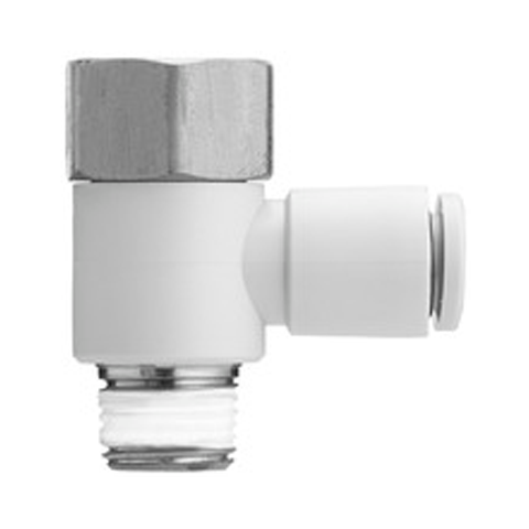 19060060 Banjo Connector - Single Banjo Connector Push-in fittings are suitable to ensure a flexible connection in a pneumatic system.