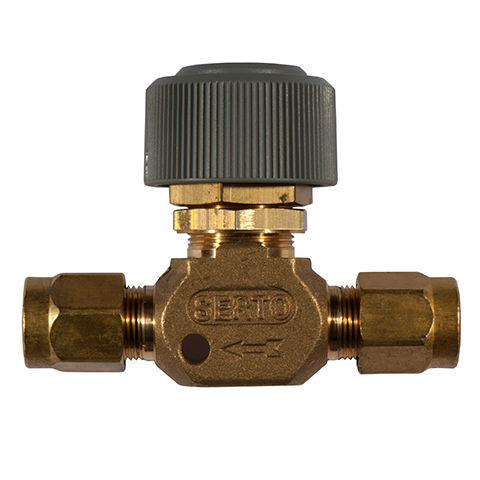 22000520 Regulating Valves - Straight Serto  regulating valves
