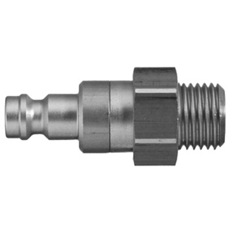 45597200 Nipple - Dry Break - Male Thread Rectus double shut-off nipple with flatsealing or dry-break system for leak-free design. (KL series). On the coupling and plug, our leak-free coupling systems have valves that build up no dead-space volume. As such, when the connection is broken, no drops of the medium being channelled are able to escape. This variant is especially suitable for transporting aggressive media or in sensitive environments like in cleanrooms.