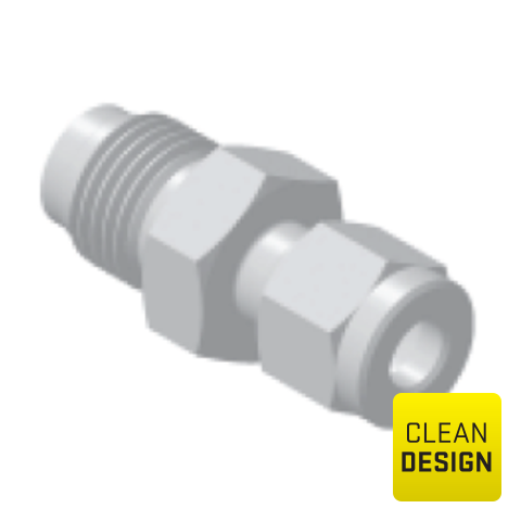 94206500 Union - Double Union UHP unions  in low sulfur or standard SS316L stainless steel are internal or/and external electropolished and packed in a class 10 cleanroom.