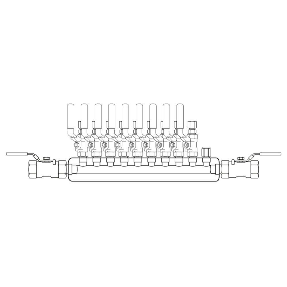M3094212 Manifolds Stainless Steel Single Sided